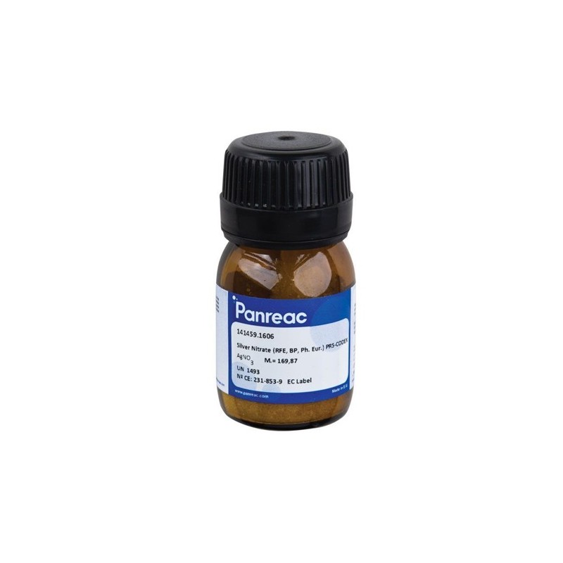 Nitrato de Plata Panreac - 25g