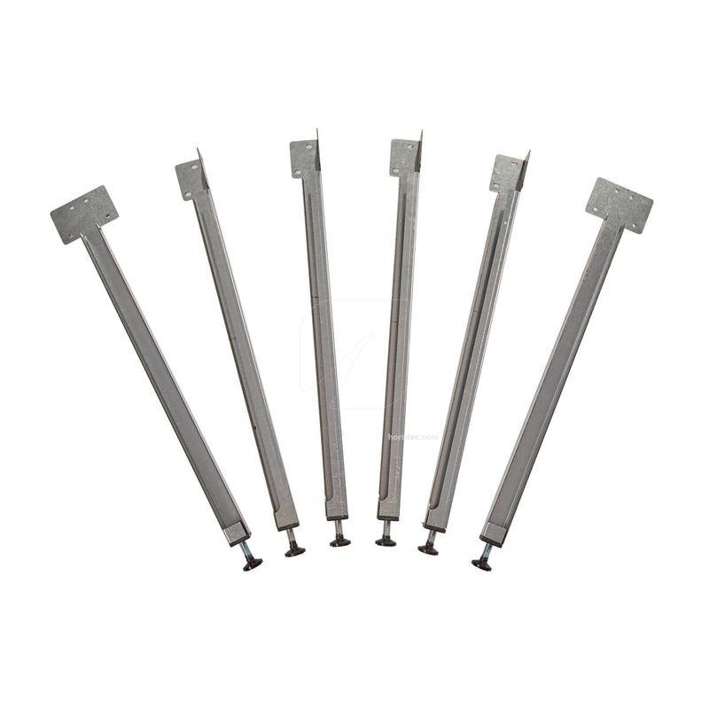 Kit patas largas soporte 1x2 58cm