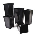 Maceta Cuadrada Negra ECO - 7L