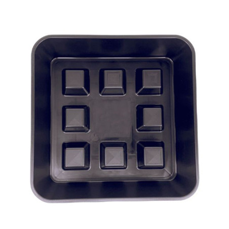 Plato Cuadrado Elevado 20/22cm