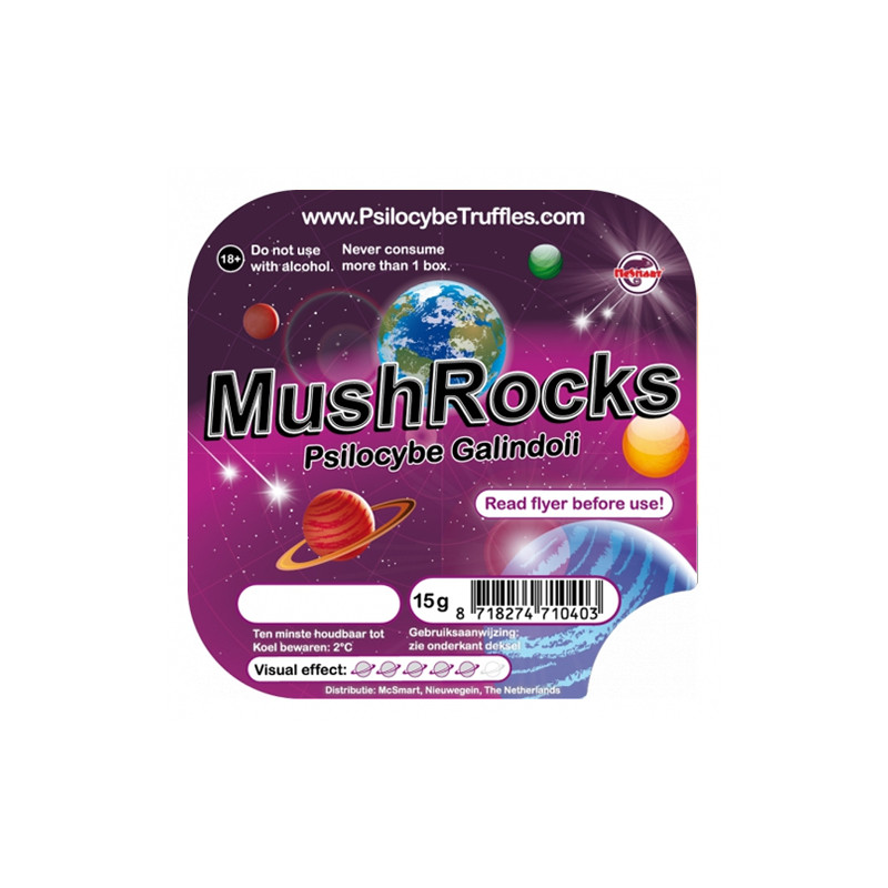 Trufas MushRocks Psilocybe Truffles - 15gr