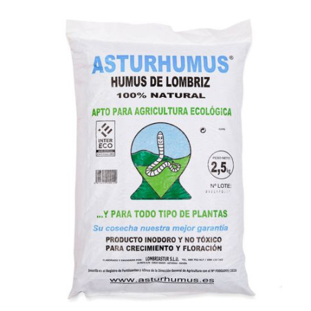 Humus de Lombriz Asturhumus - 5L