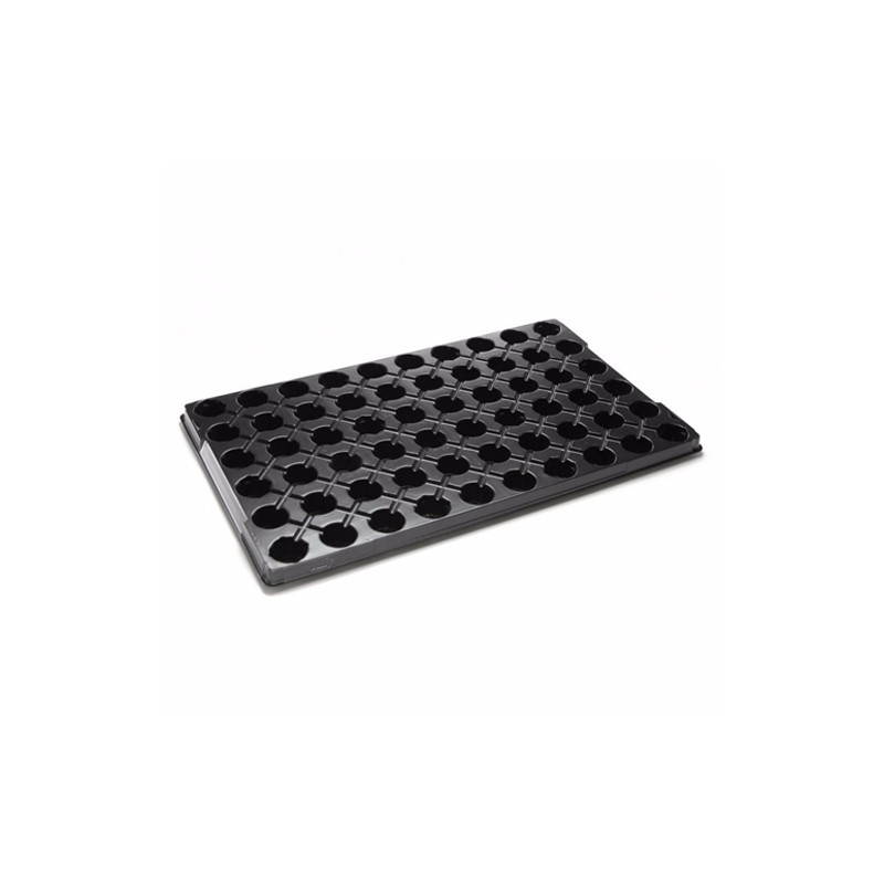 Bandeja Jiffy Plástico Vacía 41mm - 60 Alveolos