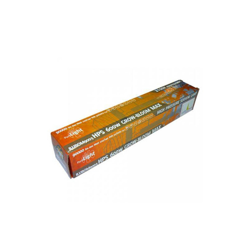 Bombilla 600w Floración HPS Grow-Bloom Pure Light