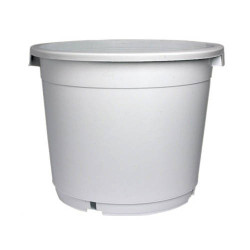 Maceta Redonda Blanca - 36L