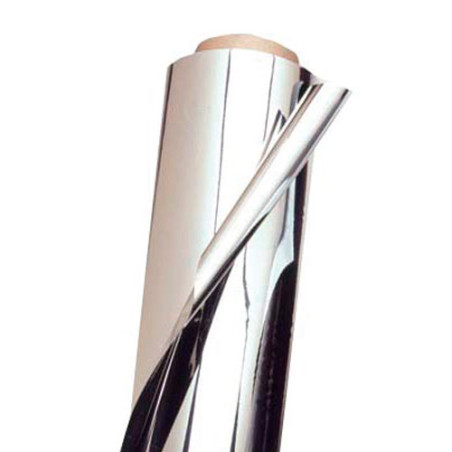 Plástico Reflectante Diamante/Blanco VDL - 1m