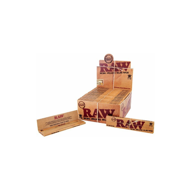 Raw King Size Slim - Caja 50 Libritos