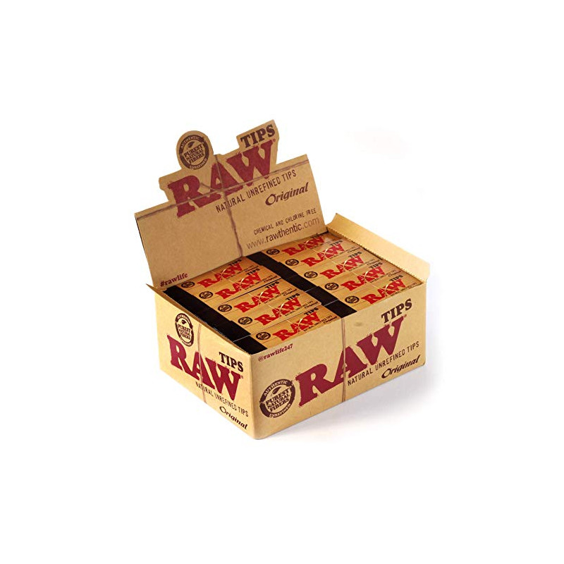 Raw Tips Cartón - Caja 50 Tips