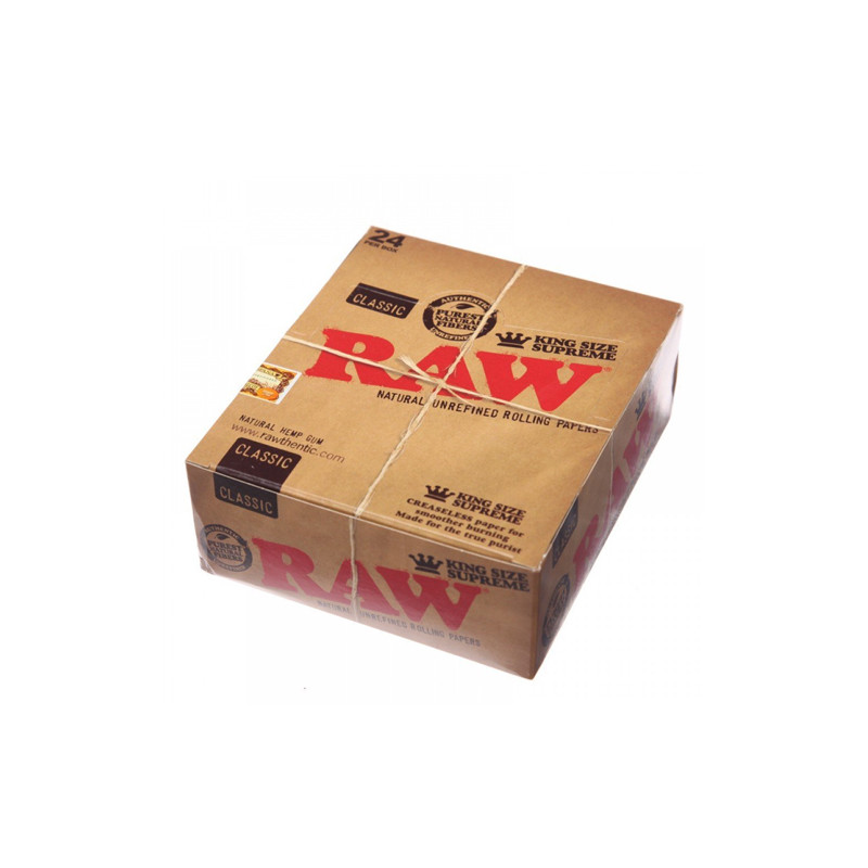 Raw King Size Supreme - Caja 24 Libritos