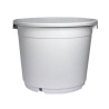 Maceta Redonda Blanca - 45L con asas