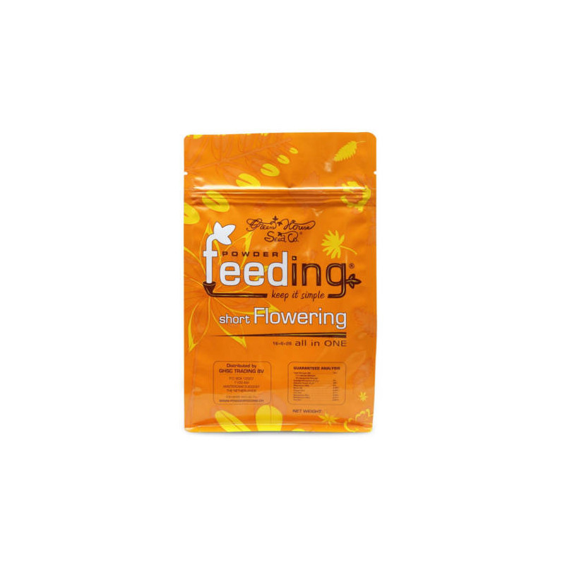 Short Flowering Powder Feeding Green House - 125gr