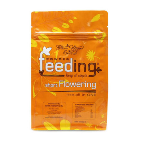 Short Flowering Powder Feeding Green House - 125gr