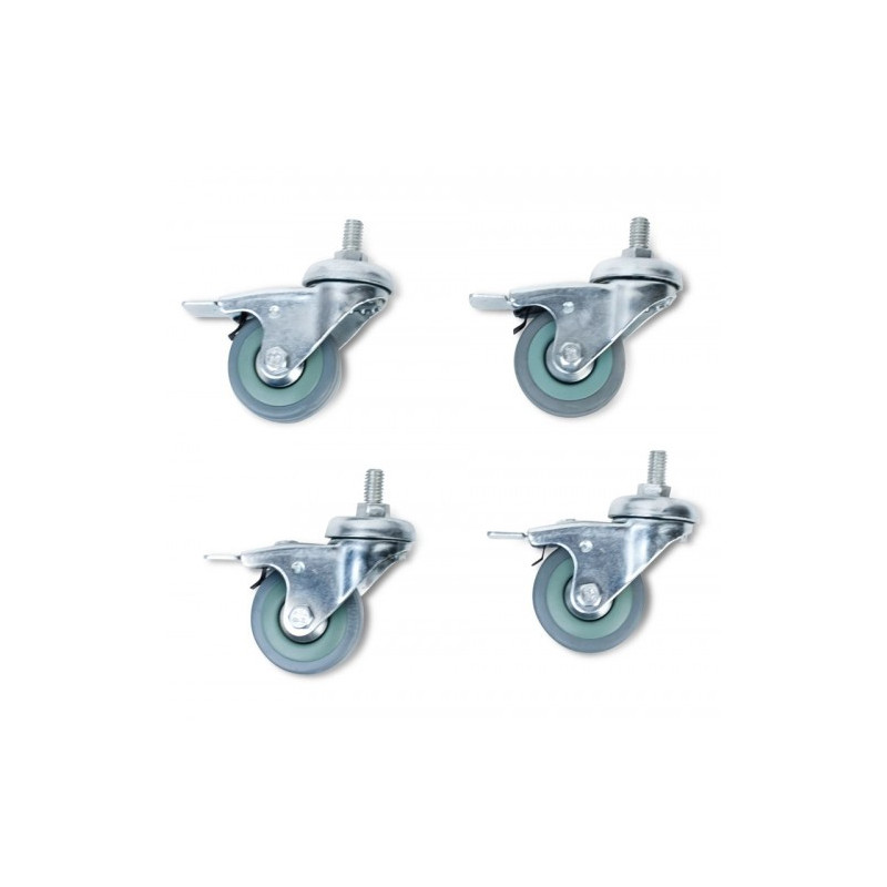 Kit Ruedas Soporte Mesa - 4 Uds.