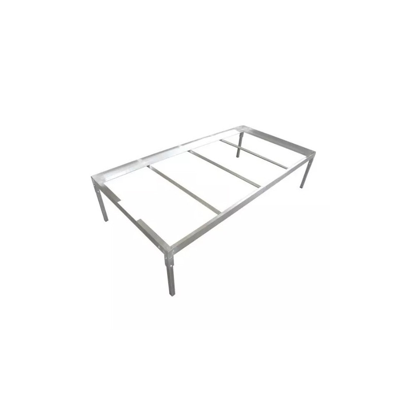 Soporte para Bandeja Gris 1x2.05m