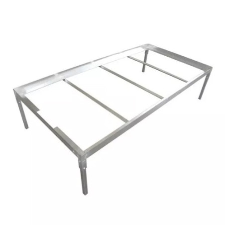 Soporte para Bandeja Gris 1x2.05m
