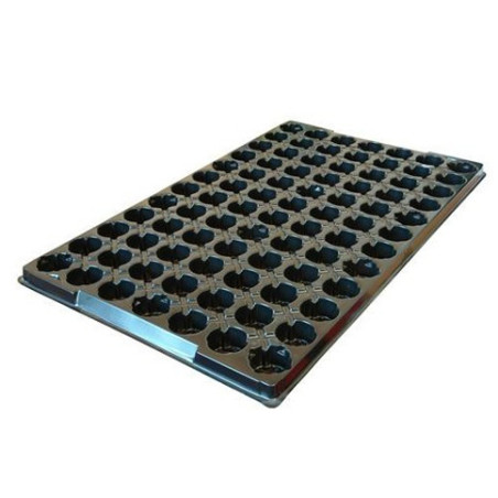 Bandeja Jiffy Plástico Vacía 33mm - 84 Alveolos