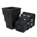 Maceta  Air Max Negra 20x20x27cm - 7L