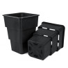 Maceta  Air Max Negra 20x20x27cm - 7L