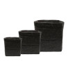 Maceta Root Tex Redonda Negra - 11,35L