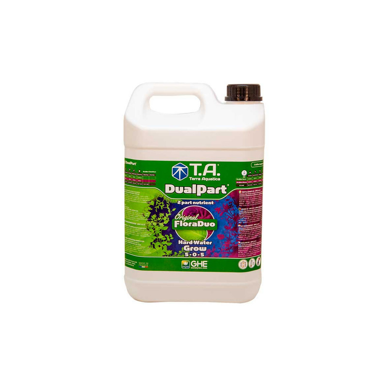 Dualpart Grow Agua Dura Terra Aquatica - 5L