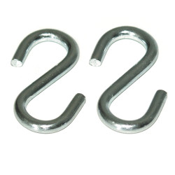 Gancho para colgar S metal -  2 Uds.