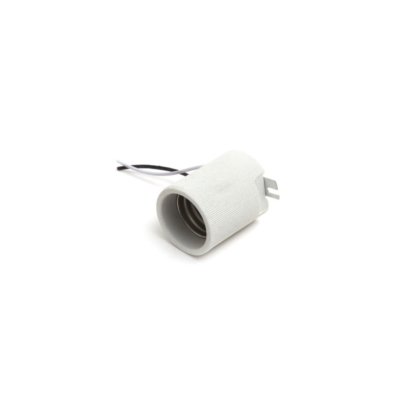 Casquillo portalámparas de porcelana E40