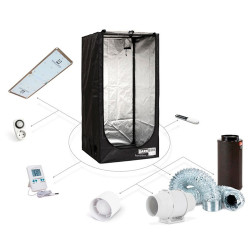 Kit de Cultivo Ecoled 200W Dark Box Lite