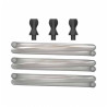 Set Tubo Flexible Volcano Hybrid - 3 Uds.