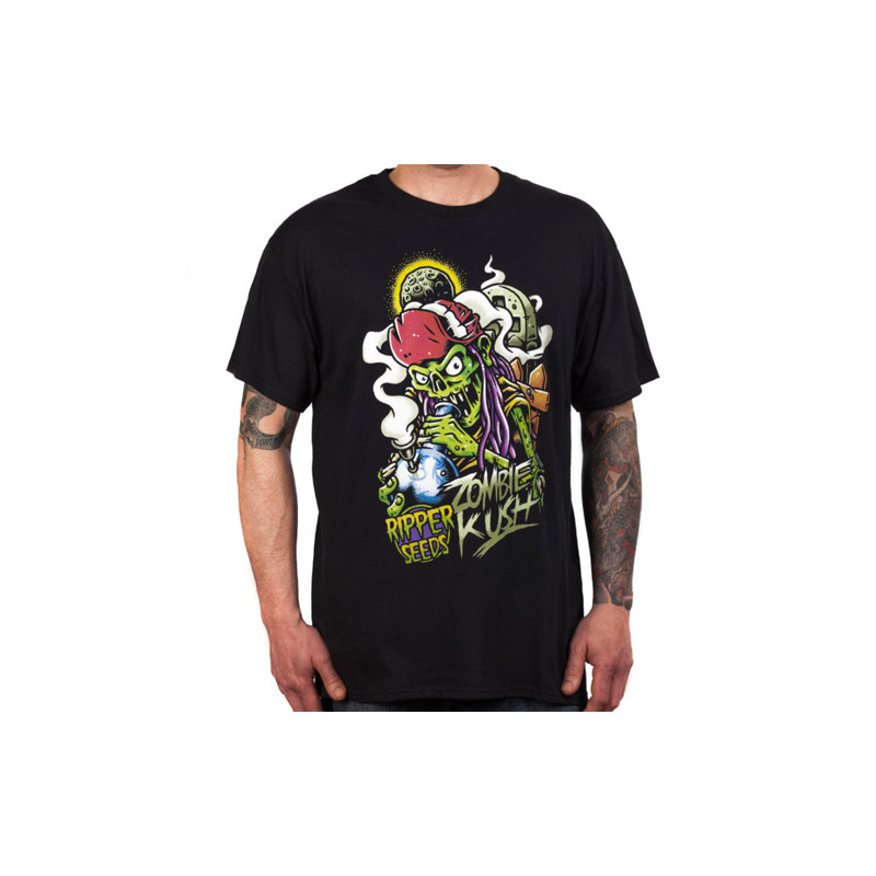 Camiseta Ripper Seeds Zombie Kush Hombre - L