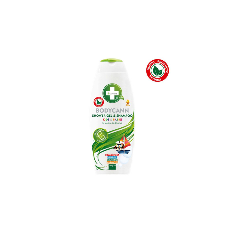 Bodycann Kids Champú y Gel Annabis - 250ml