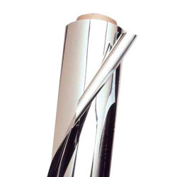 Plástico Reflectante Diamante/Negro VDL - 1m