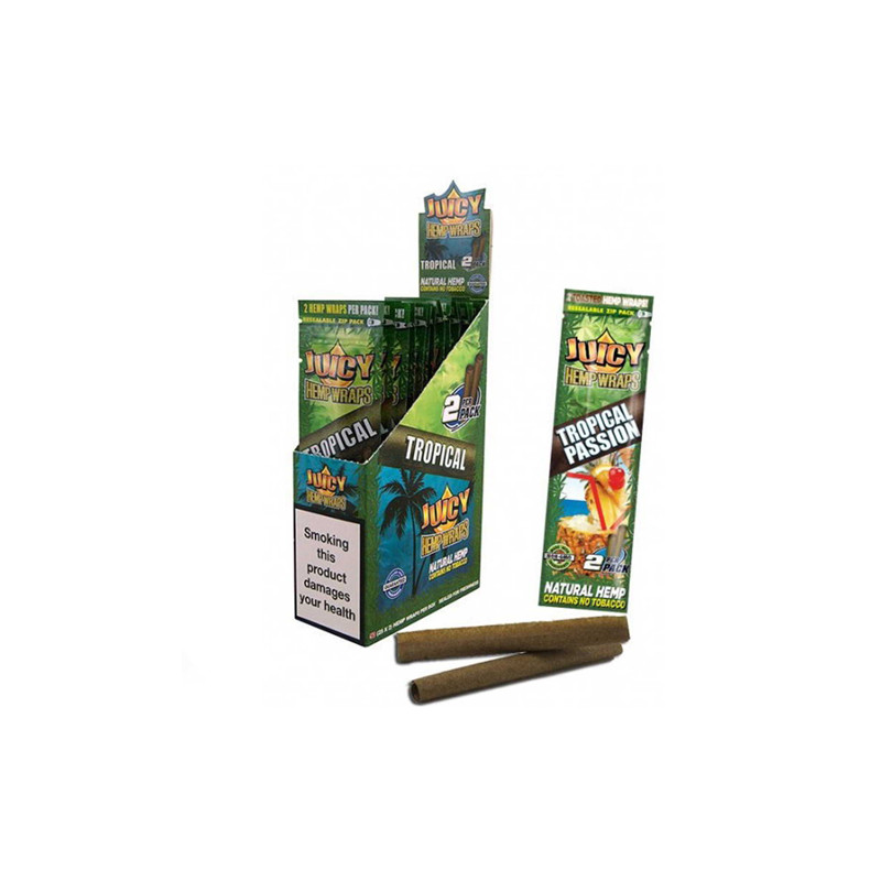 Papel Juicy Hemp Wraps Mango-Papaya