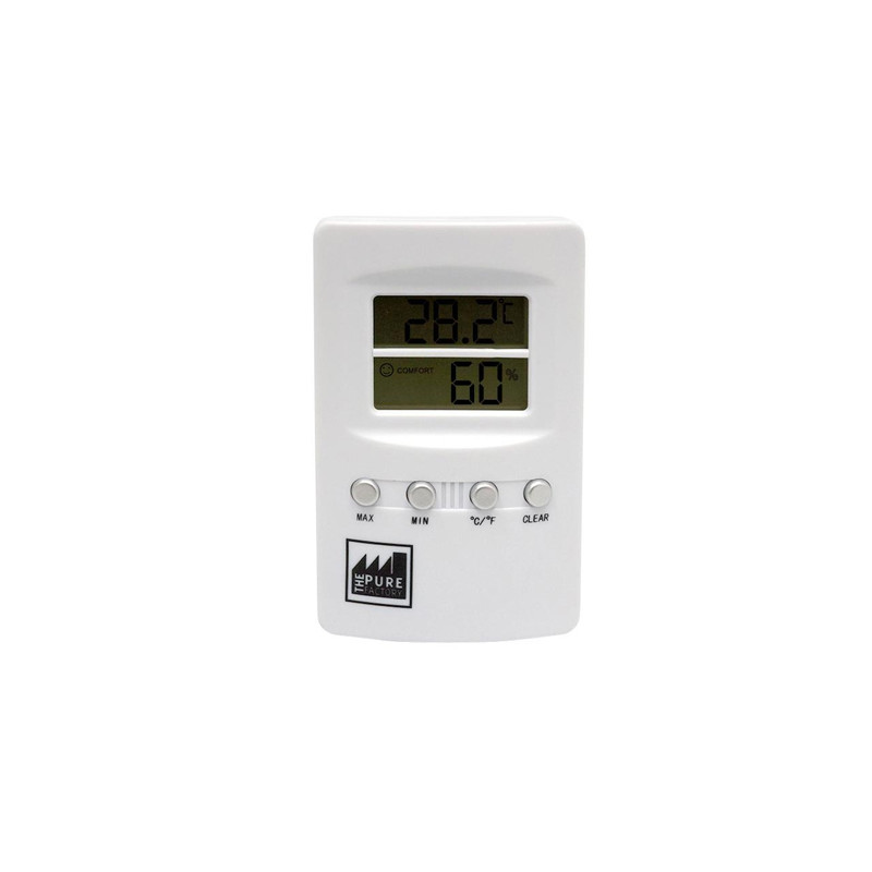 Termohigrómetro Digital Blanco Pure Factory