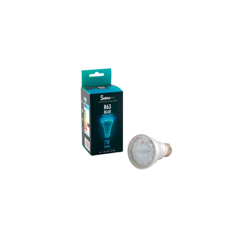 Bombilla Led Azul 460NM Solux - 7W