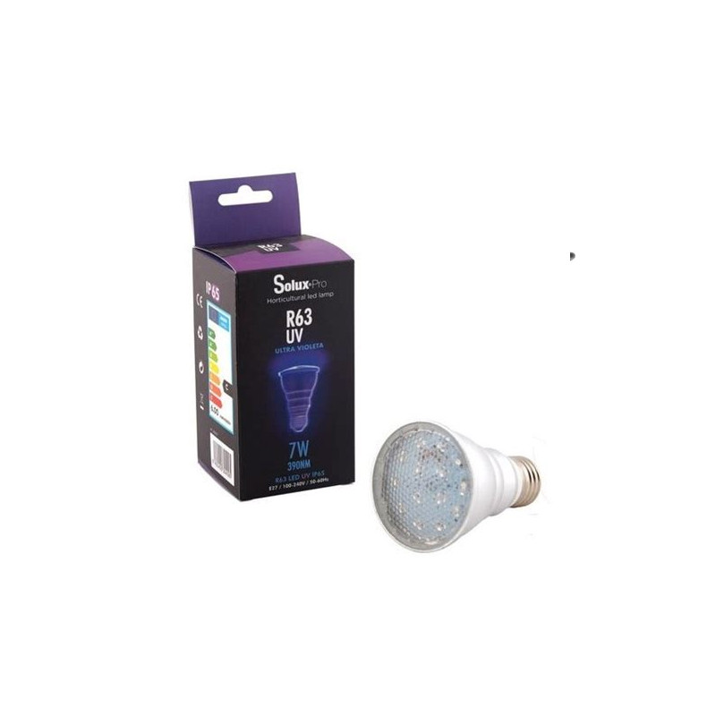 Bombilla Led UV 390NM Solux - 7W