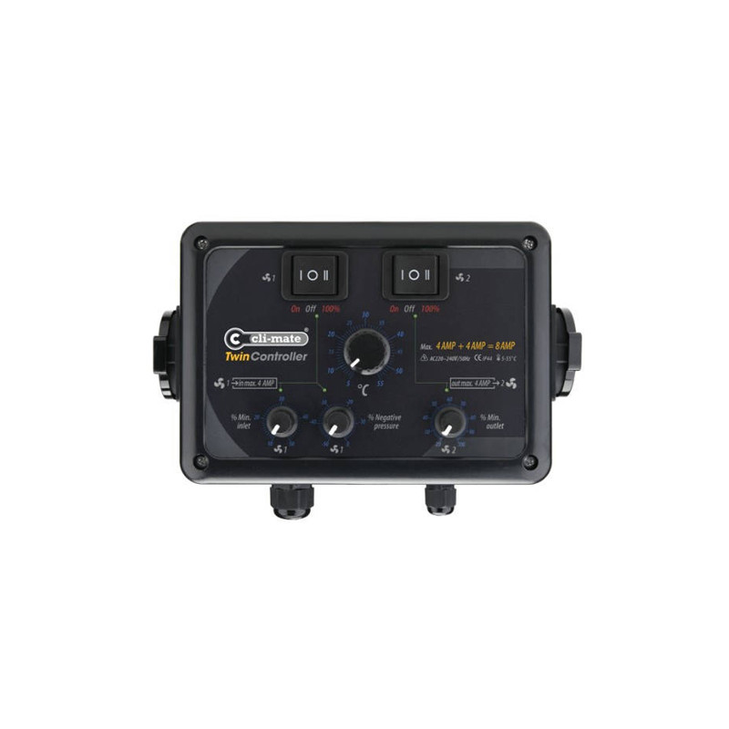 Twin Controller 8A 4+4 Cli-Mate
