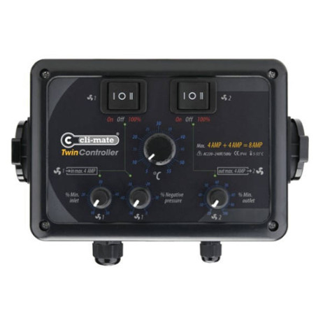 Twin Controller 8A 4+4 Cli-Mate