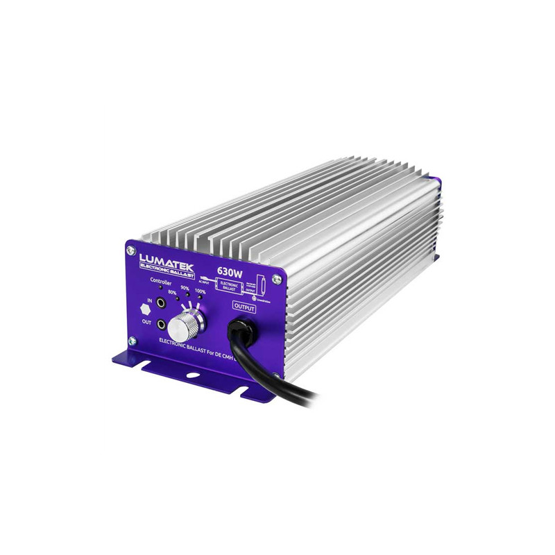 Balastro Electrónico 630W LEC D.E Manual Lumatek