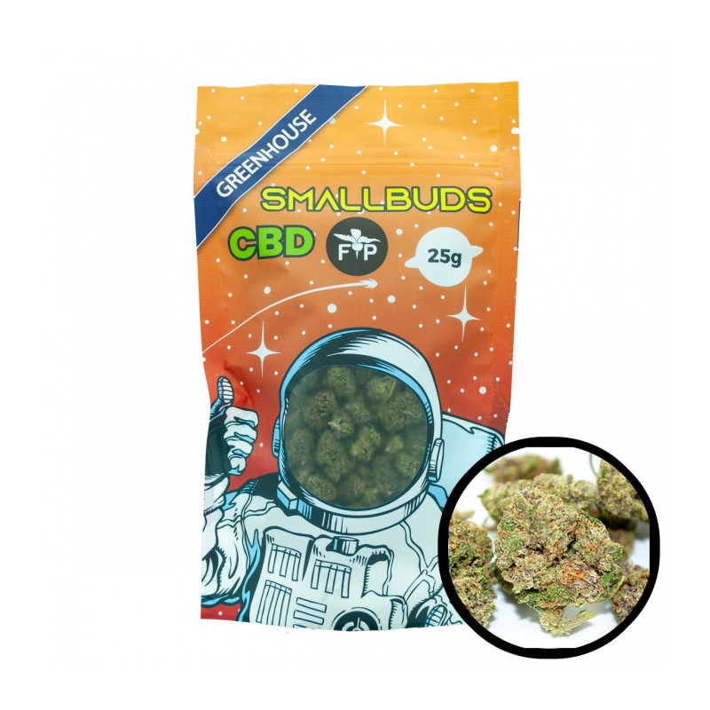 Flores CBD Small Buds FP Naranja Green House - 25g