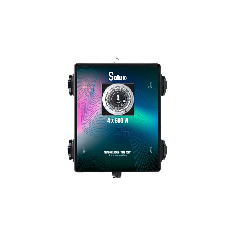 Temporizador 12x600W Solux