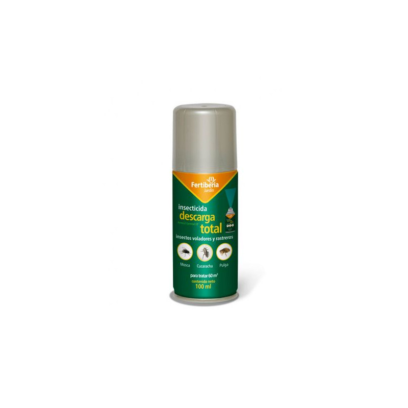 Bomba Insecticida Descarga - 100ml(Tapon Plateado)