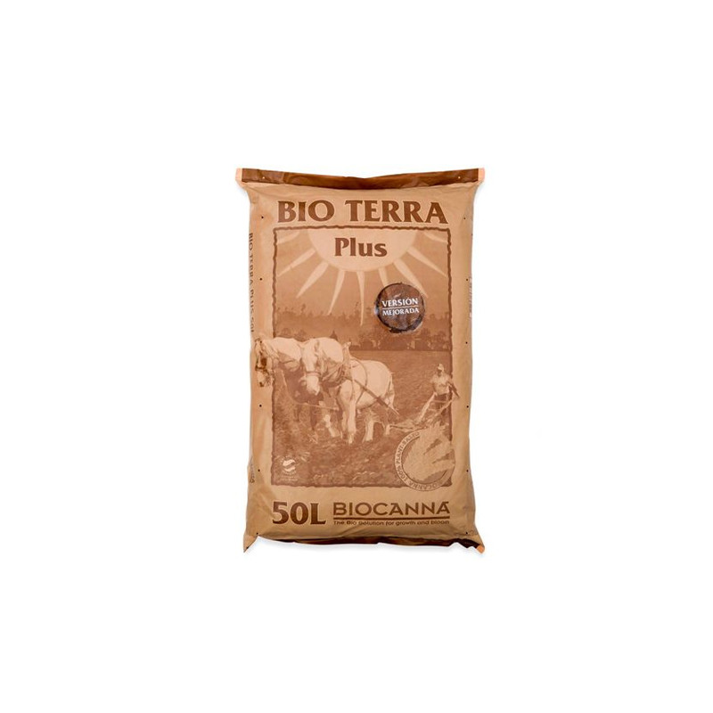 Sustrato Biocanna Terra Profesional Plus Canna 50L