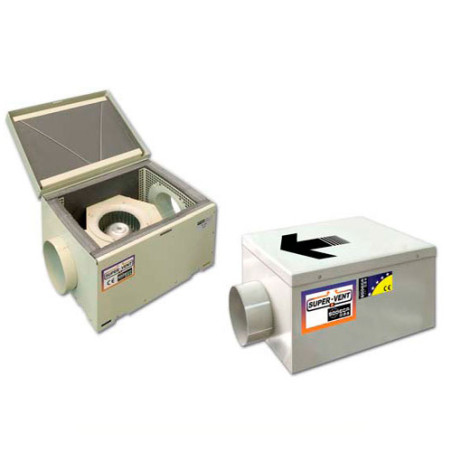 Extractor Caja Metal SV-315H P.Lemmens - 2100m3/h