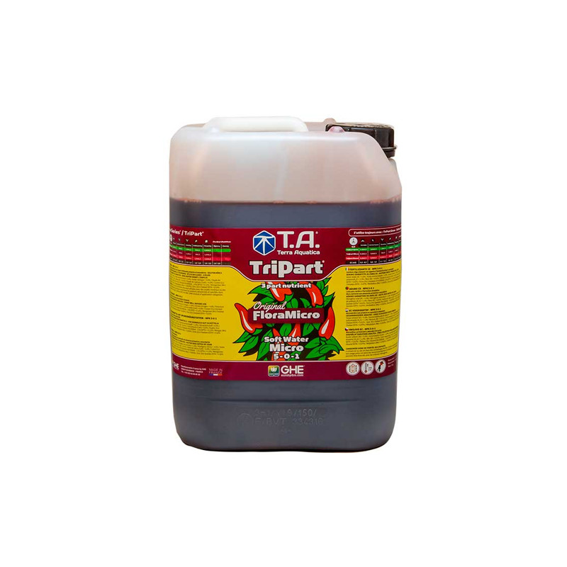Tripart Micro Agua Blanda Terra Aquatica - 10L