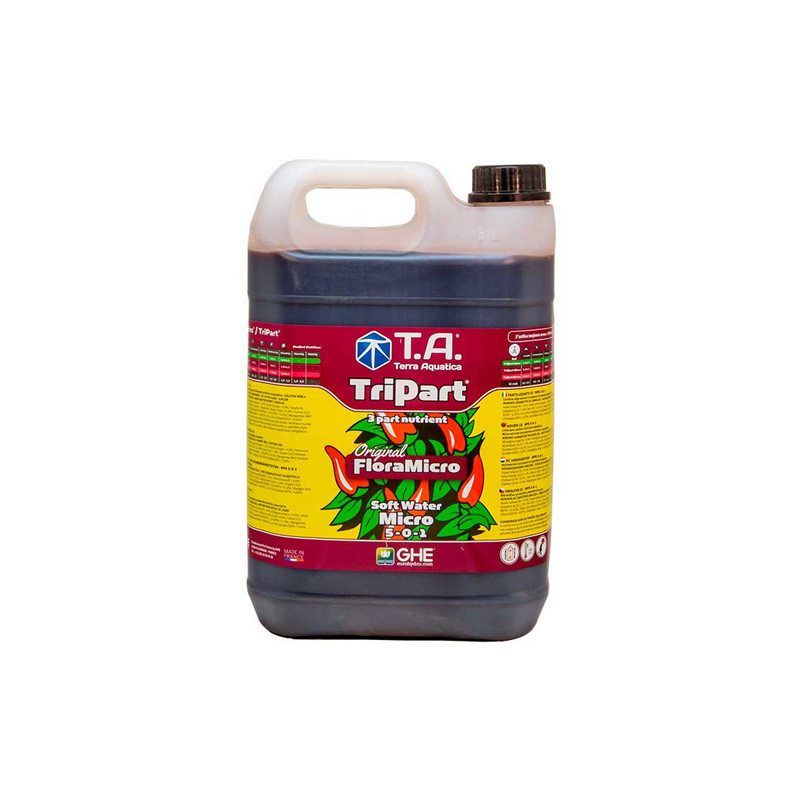 Tripart Micro Agua Blanda Terra Aquatica - 5L