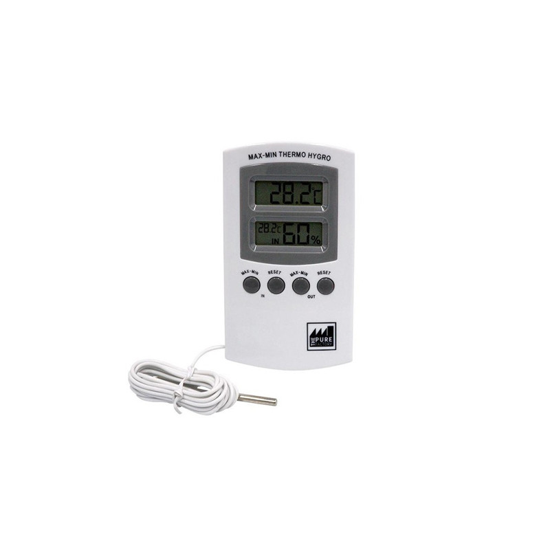 Termohigrómetro Con Sonda DTH-16 Pure Factory