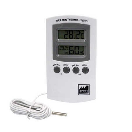 Termohigrómetro Con Sonda DTH-16 Pure Factory