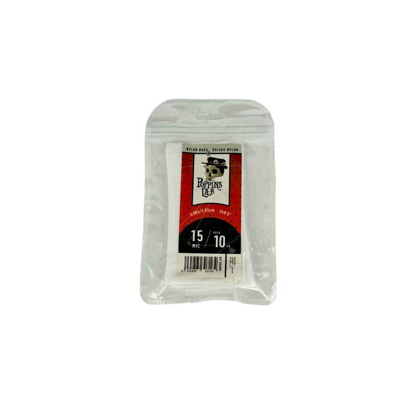 Bolsa Rosin 15micras 5x11cm Poppin Lab - 10u