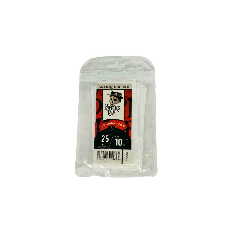 Bolsa Rosin 25micras 5x11cm Poppin Lab - 10u