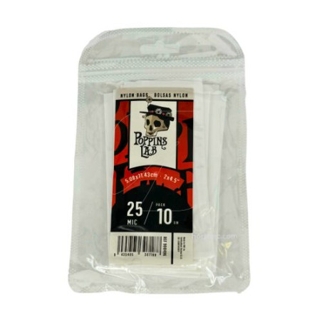 Bolsa Rosin 25micras 5x11cm Poppin Lab - 10u